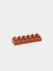 Коричневый детский 3D конструктор, игрушка развивающая