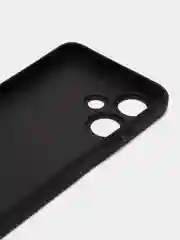Оранжевый чехол на Infinix Hot 30 Play / Инфиникс Хот 30 Плей прозрачный, с рисунком, защита камеры