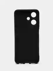 Оранжевый чехол на Infinix Hot 30 Play / Инфиникс Хот 30 Плей прозрачный, с рисунком, защита камеры