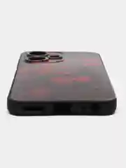 Оранжевый чехол на Infinix Hot 30 Play / Инфиникс Хот 30 Плей прозрачный, с рисунком, защита камеры