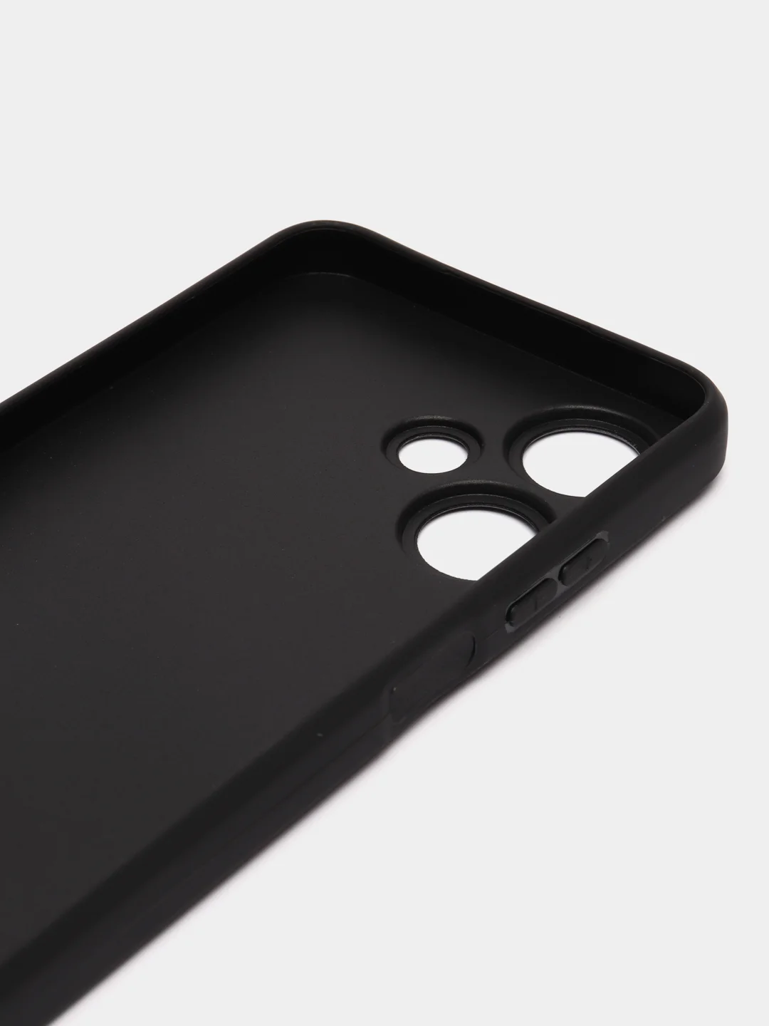 Синий меланж чехол на Infinix Hot 30 Play / Инфиникс Хот 30 Плей прозрачный, с рисунком, защита камеры