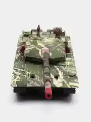 Зелёный хаки танк инерционный, в слюде