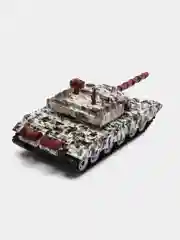 Бежевый танк инерционный, в слюде