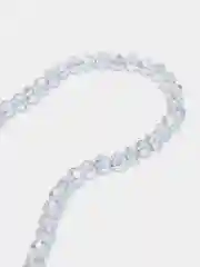 Серый меланж бусины с гранями 4мм
