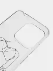 Бордовый чехол для Xiaomi Redmi 12C, с принтом, с рисунком (Сяоми Редми 12С)
