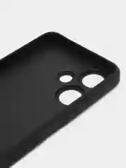 Серый чехол на Infinix Hot 30 Play / Инфиникс Хот 30 Плей прозрачный, с рисунком, защита камеры