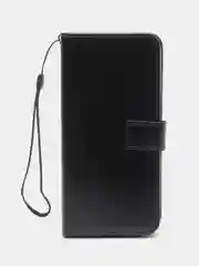 Черный чехол-книжка с магнитной застежкой для OnePlus 10T (Ван Плюс 10Т)
