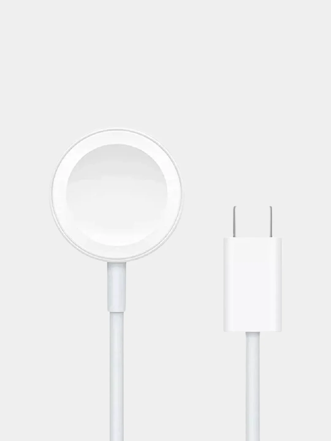 Белый беспроводное зарядное устройство для часов Apple Watch Hoco CW39C, Type-C, магнитное