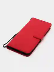 Красный чехол-книжка с магнитной застежкой для Samsung Galaxy A04e (Самсунг Галакси А04е)