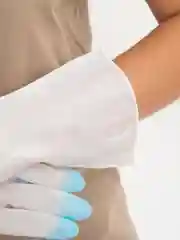 Голубой перчатки латексные, для уборки, 3 пары