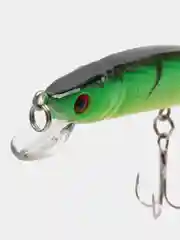 Зеленый воблер для рыбалки minnow минноу 10 см, 8,4 гр, с заглублением