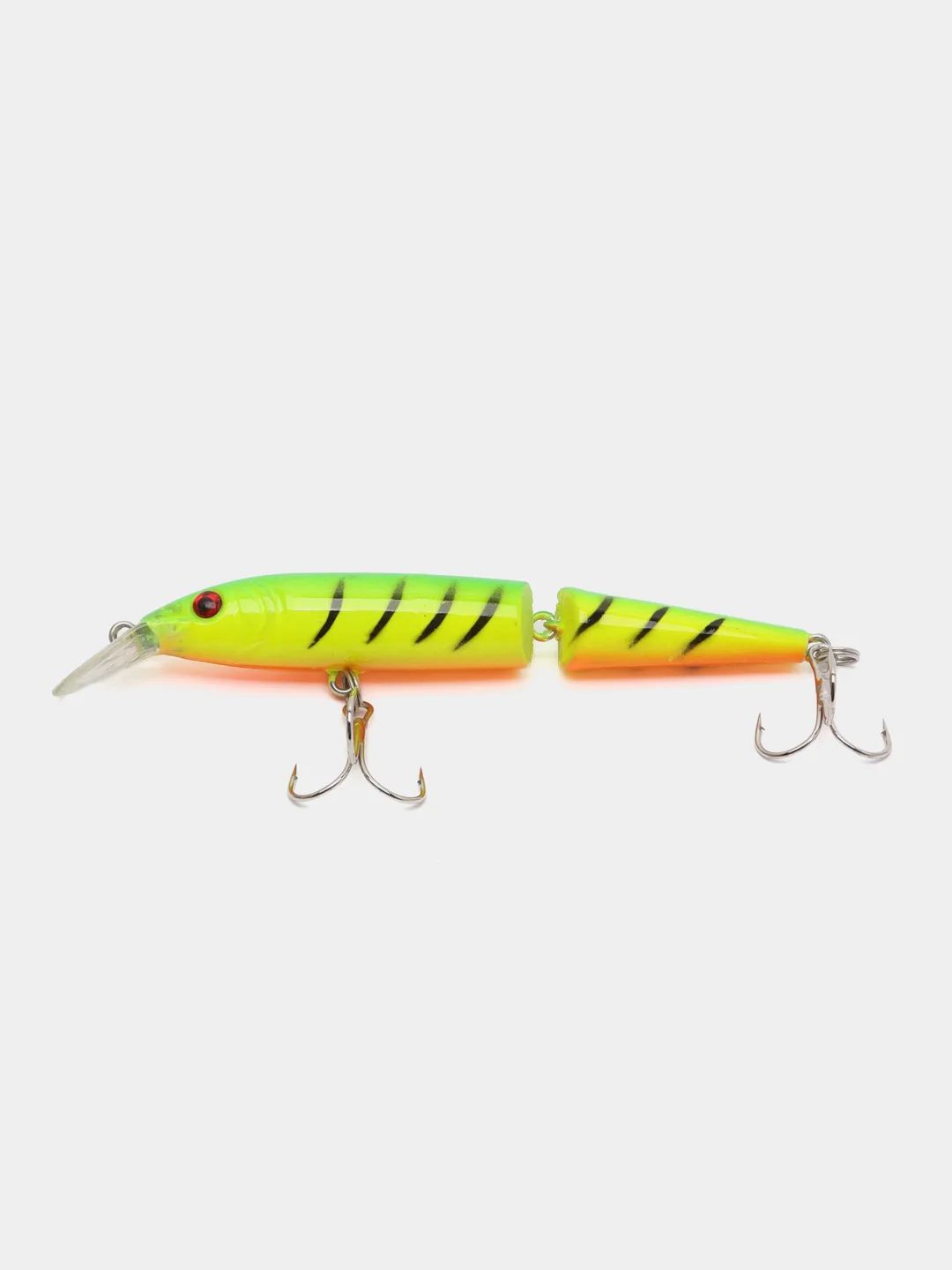 Салатовый воблер для рыбалки, двухсоставной minnow 10,5 см, 9,2 гр