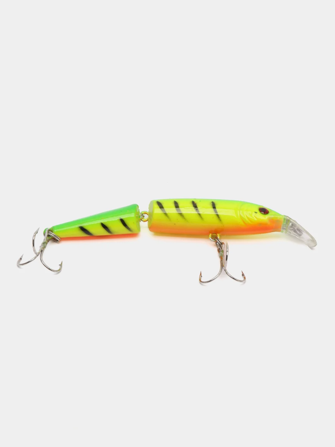 Салатовый воблер для рыбалки, двухсоставной minnow 10,5 см, 9,2 гр