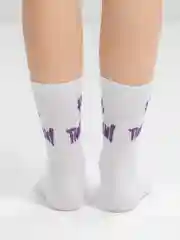 Белый носки "Ну, погоди!"