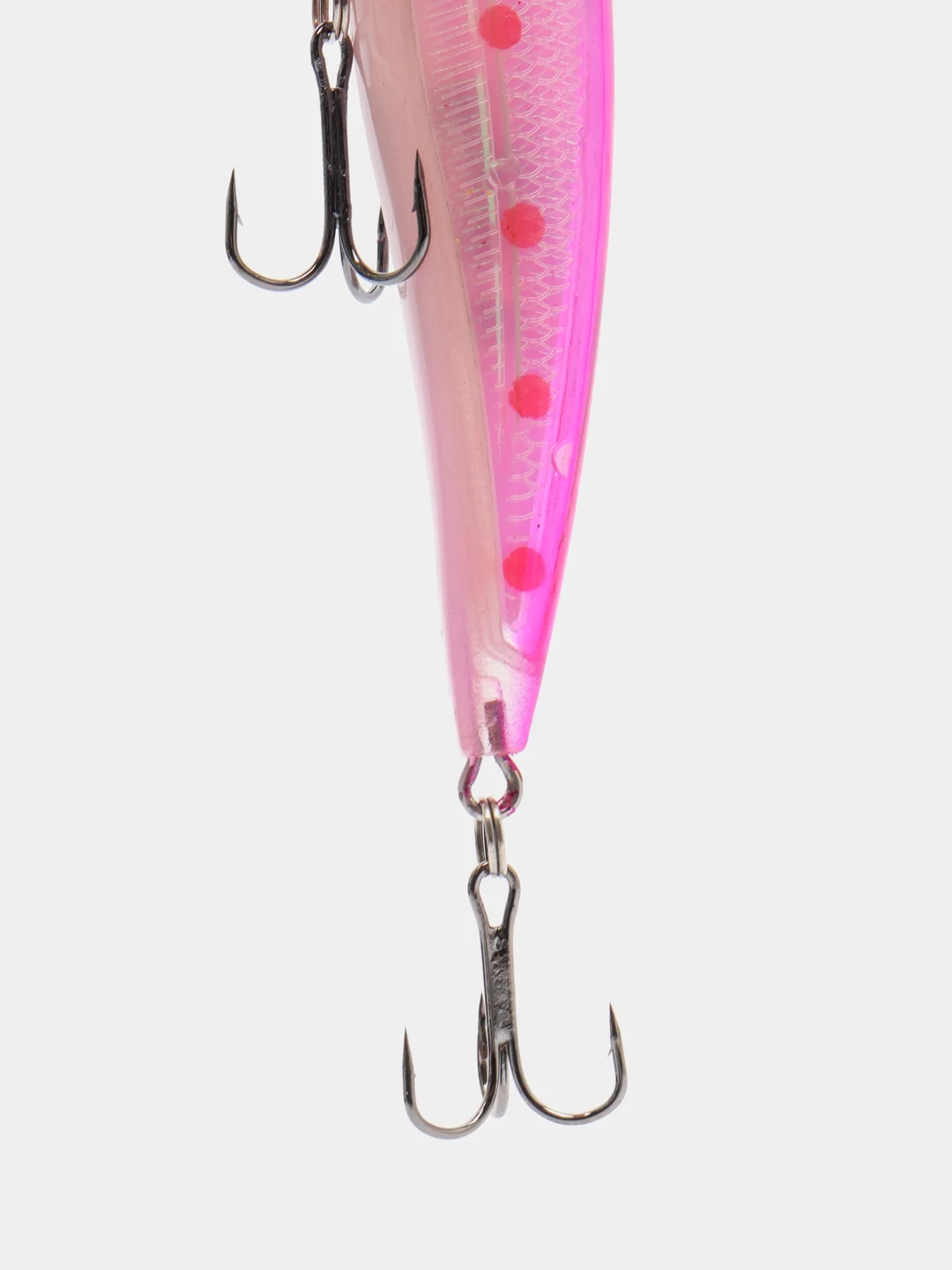 Розовый воблер для рыбалки Minnow, 11 см, 13,4 гр