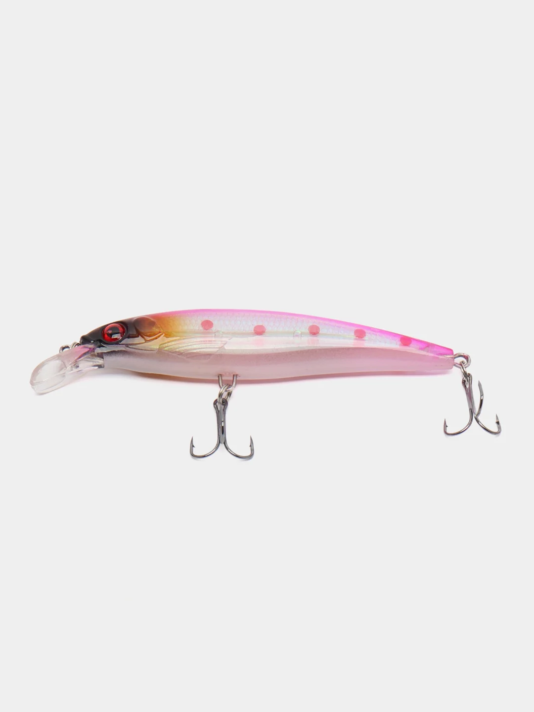 Розовый воблер для рыбалки Minnow, 11 см, 13,4 гр