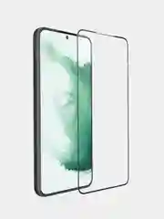Черный защитное стекло 6D для Samsung Galaxy S23 / Самсунг Галакси С23