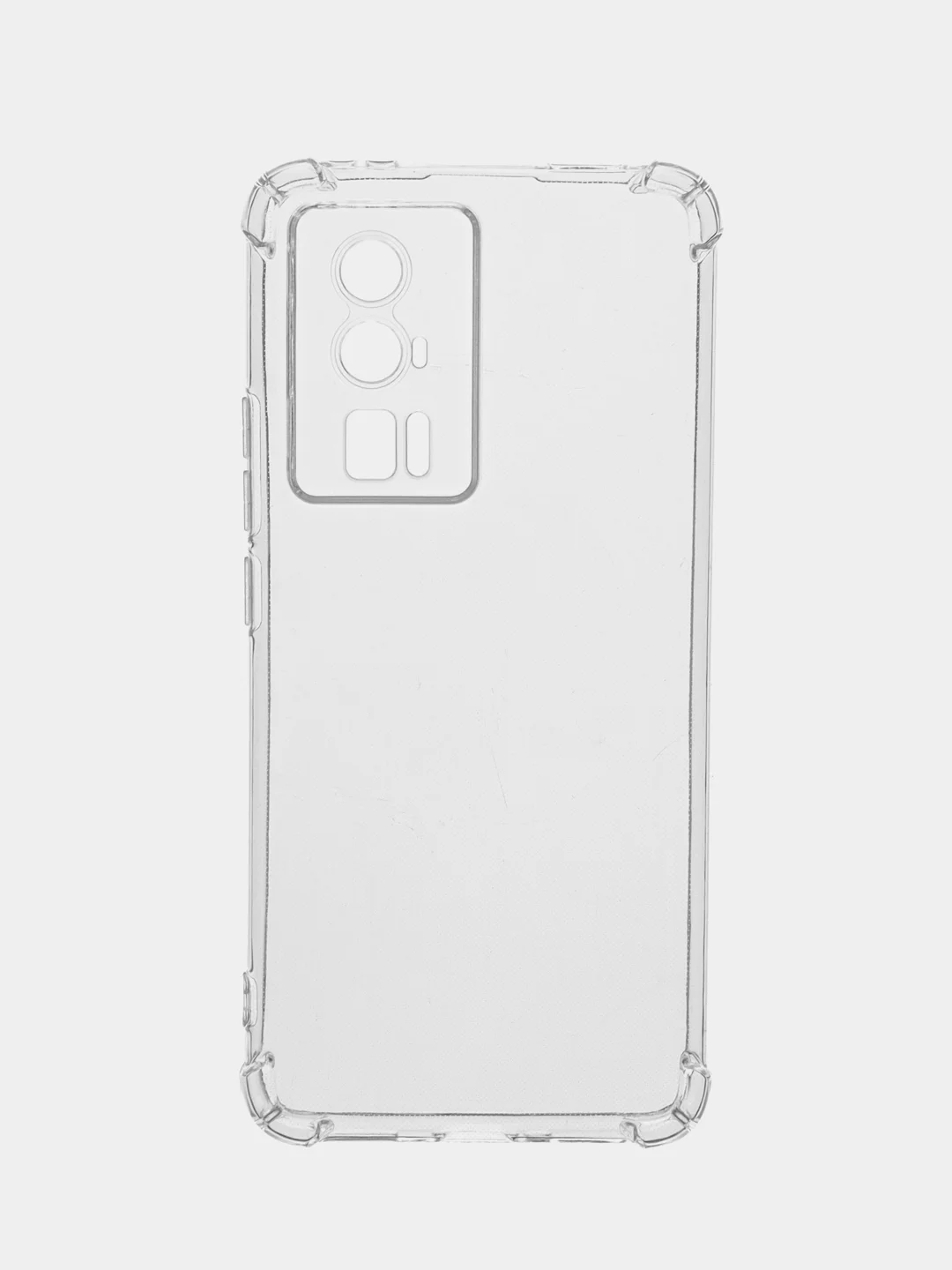 Прозрачный чехол Poco F5 Pro / Поко Ф5 Про, прозрачный, силиконовый, противоударный