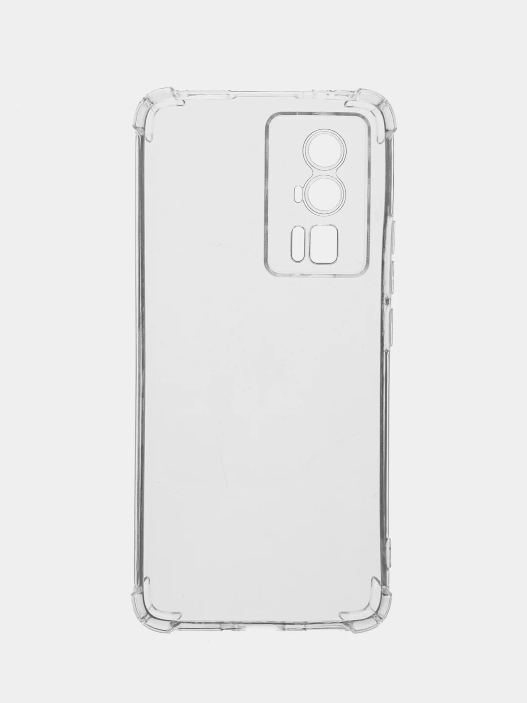 Прозрачный чехол Poco F5 Pro / Поко Ф5 Про, прозрачный, силиконовый, противоударный