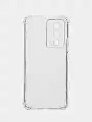 Прозрачный чехол Poco F5 Pro / Поко Ф5 Про, прозрачный, силиконовый, противоударный