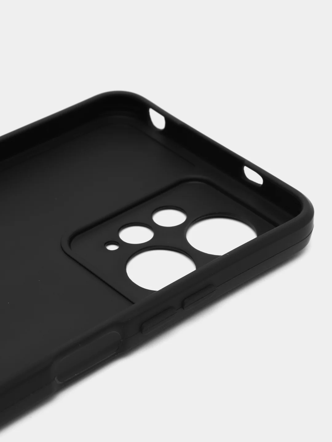 Черный чехол для Redmi Note 12 4G, Редми Нот 12 4Джи силиконовый, матовый, черный