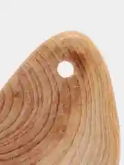 Подвеска из можжевельника, полукруг