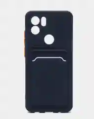 Синий чехол с карманом для карты XIAOMI POCO C51 / REDMI A2 / A2 PLUS / REDMI A1 PLUS / A1