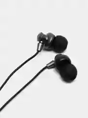 Серебряный наушники проводные вакуумные HOCO M98, с микрофоном