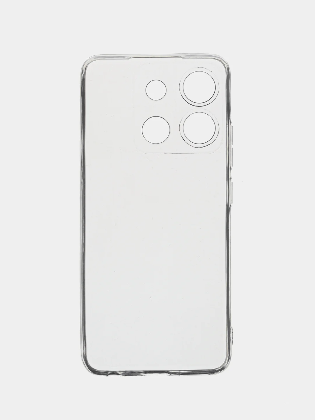 Прозрачный чехол для Infinix Smart 7 HD силиконовый Broscorp, с защитой камер и от прилипания