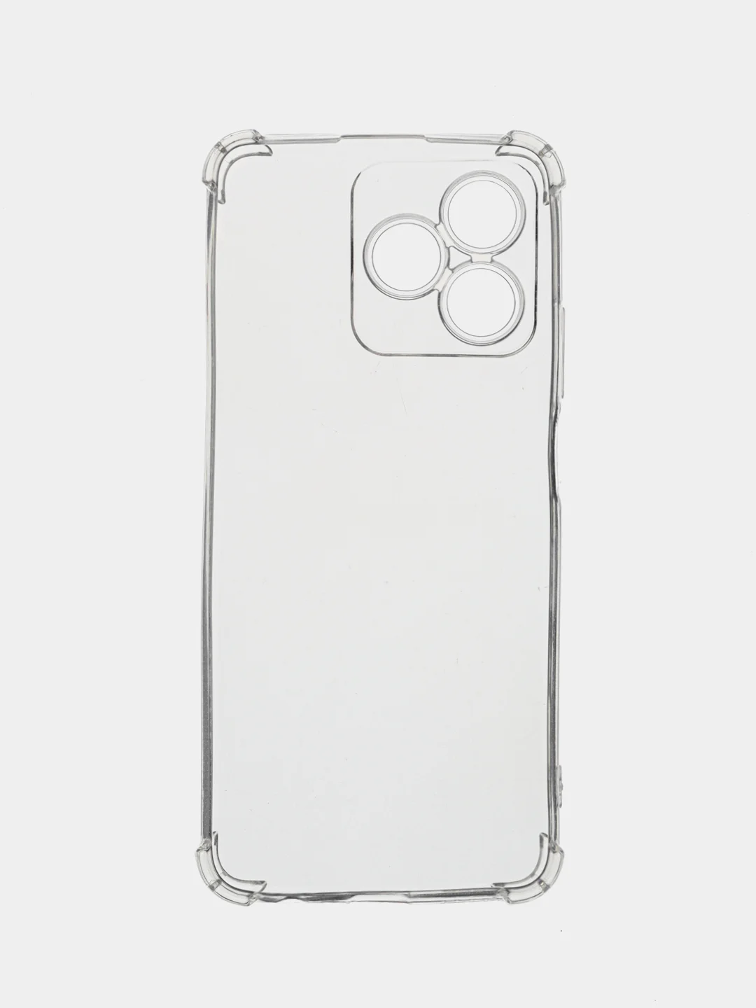 Прозрачный чехол для Realme C51 C53 C51s Note 50 Narzo N53 противоударный силиконовый BROSCORP, углы