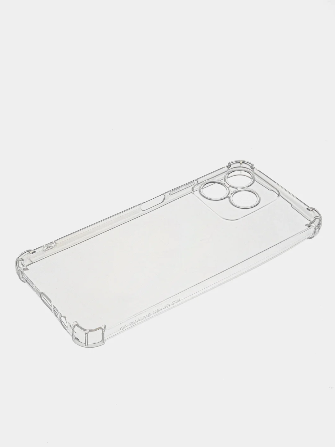 Прозрачный чехол для Realme C51 C53 C51s Note 50 Narzo N53 противоударный силиконовый BROSCORP, углы