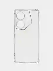 Прозрачный противоударный чехол для Tecno Camon 20 Premier, силиконовый, Broscorp с усиленными углами