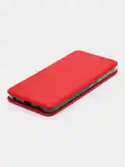 Красный чехол-книжка для Infinix Smart 7 / Spark Go 2023 / Pop 7, 7 Pro / Инфиникс Смарт 7