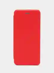 Красный чехол-книжка для Infinix Smart 7 / Spark Go 2023 / Pop 7, 7 Pro / Инфиникс Смарт 7