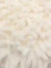 Белый полотенце для рук, круглое