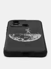 Мятный чехол для Xiaomi Redmi 12C, с принтом, с рисунком (Сяоми Редми 12С)