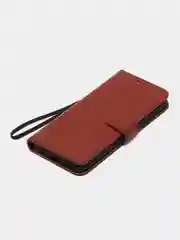 Багровый чехол-книжка с магнитной застежкой для Samsung Galaxy A04e (Самсунг Галакси А04е)
