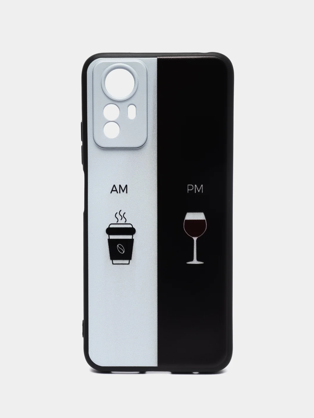 Бирюзовый чехол для Xiaomi Redmi Note 12S, с принтом, с рисунком (Сяоми Редми Нот 12С)