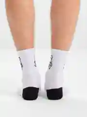 Носки мужские, высокие, черно-белые