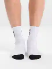 Носки мужские, высокие, черно-белые