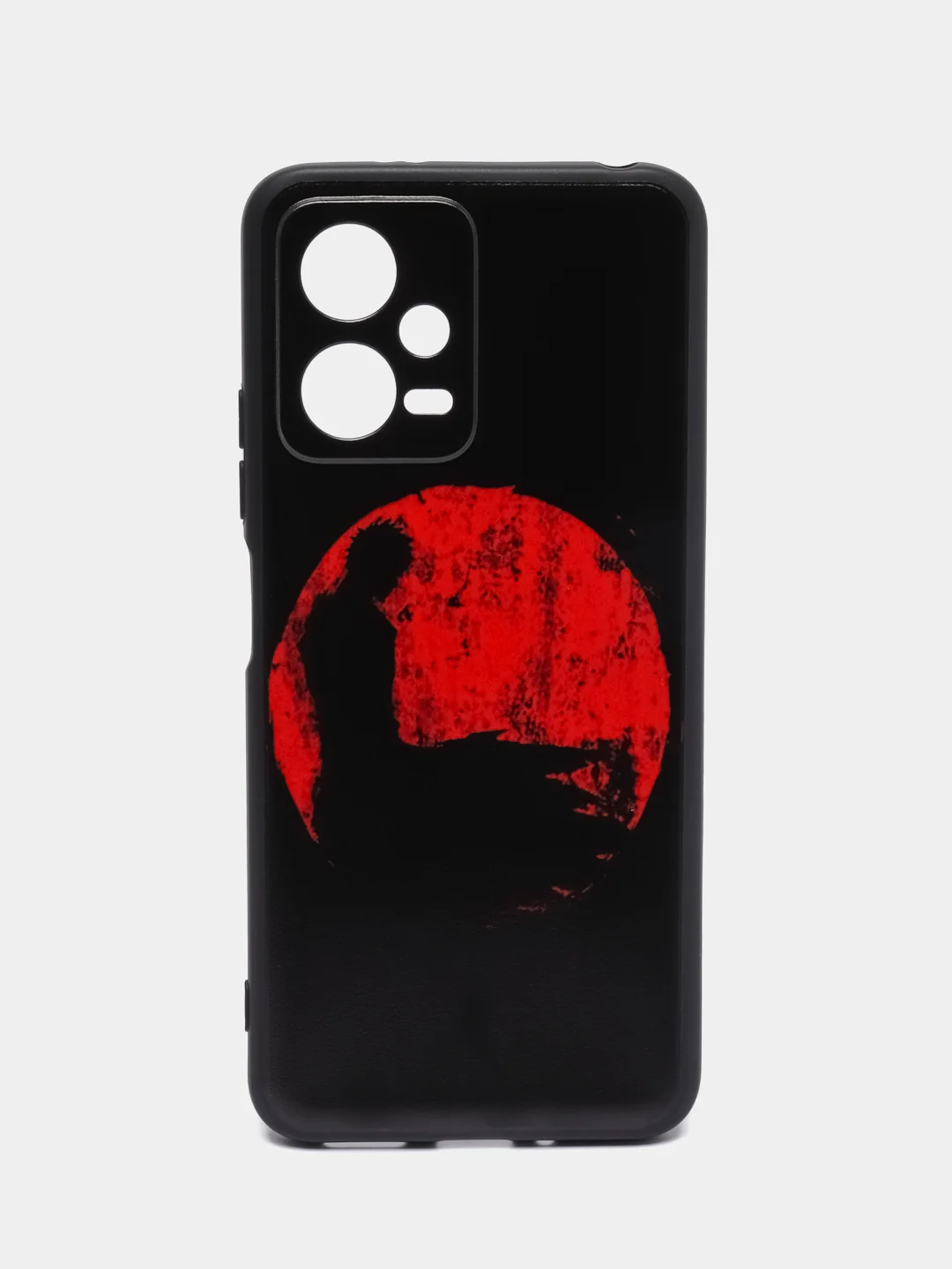 Сиреневый силиконовый чехол для Xiaomi Note 12 5G / POCO X5 5G (Сяоми Нот 12 5 Джи / Поко Х5), с принтом, с рисунком