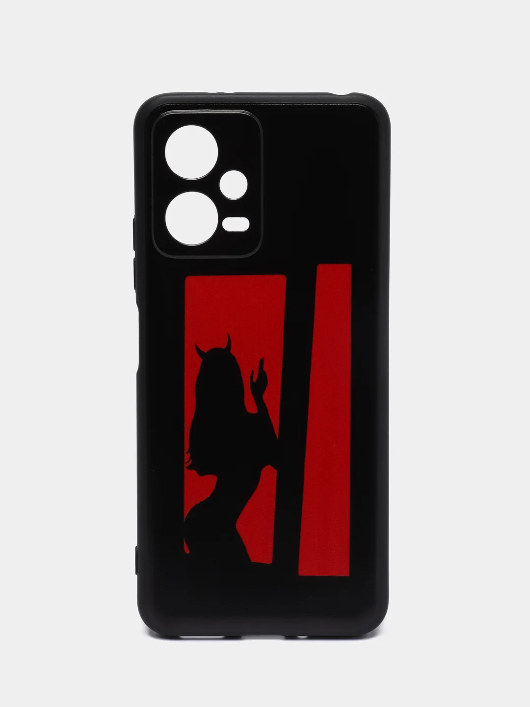 Рыжий силиконовый чехол для Xiaomi Note 12 5G / POCO X5 5G (Сяоми Нот 12 5 Джи / Поко Х5), с принтом, с рисунком