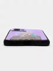 Пурпурный силиконовый чехол для Xiaomi Note 12 5G / POCO X5 5G (Сяоми Нот 12 5 Джи / Поко Х5), с принтом, с рисунком