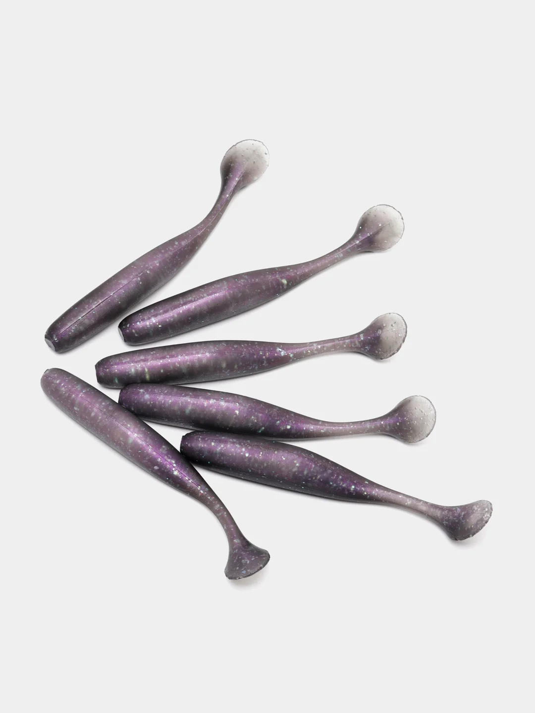Черный силиконовая приманка (Реплика) Bass Assassin 89mm