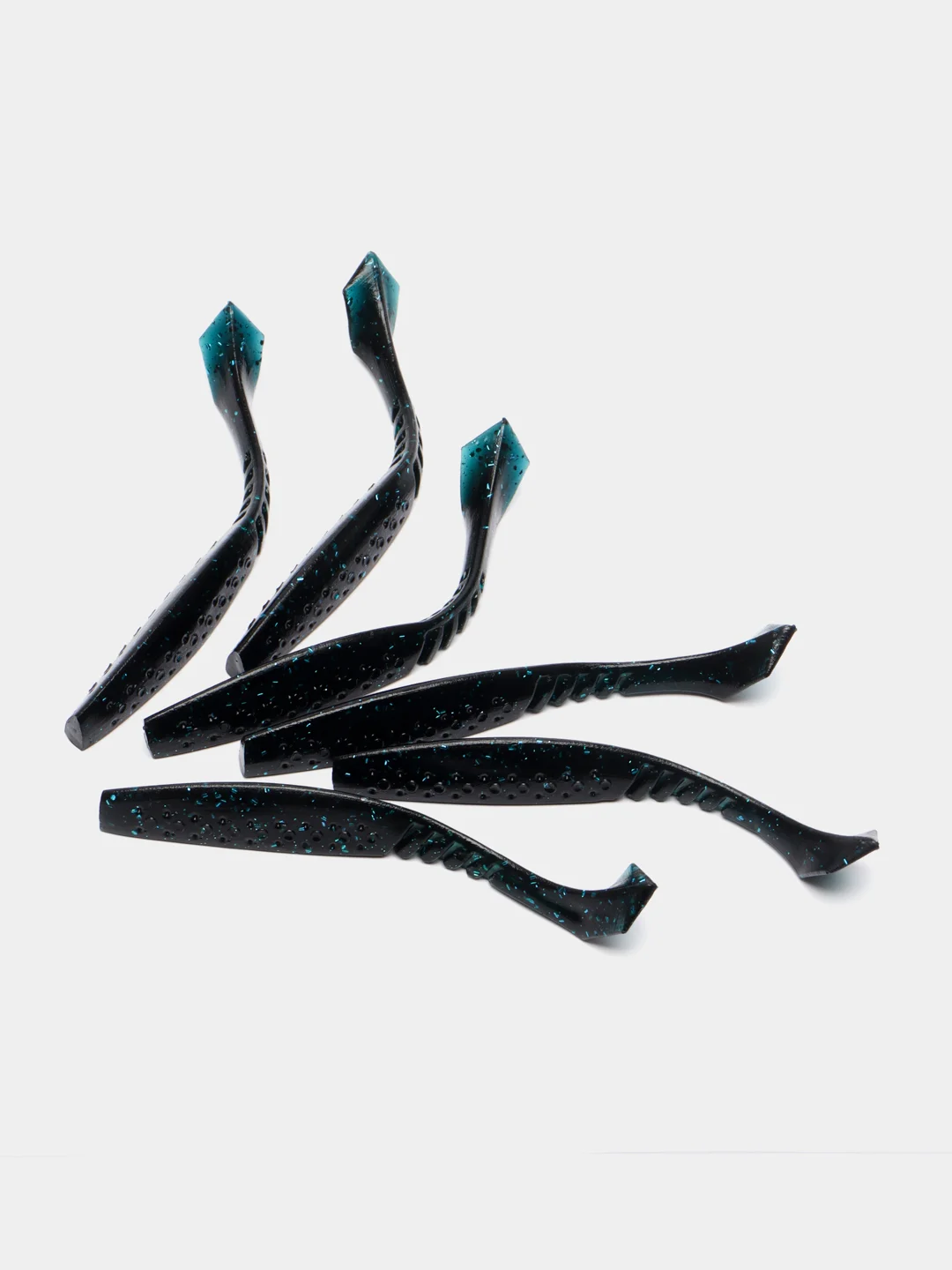 Синий силиконовые приманки Frapp Funky Shad 100 mm
