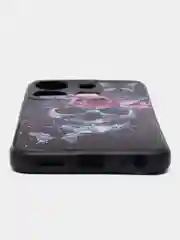 Тёмно-бордовый силиконовый чехол для Tecno Spark Go 2023 / Pop 7 Pro / Pop 7 (Техно Спарк Го 2022 / Поп 7 Про), с принтом, рисунком