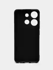 Тёмно-серый силиконовый чехол для Tecno Spark Go 2023 / Pop 7 Pro / Pop 7 (Техно Спарк Го 2022 / Поп 7 Про), с принтом, рисунком
