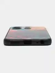 Фиолетовый силиконовый чехол для Tecno Spark Go 2023 / Pop 7 Pro / Pop 7 (Техно Спарк Го 2022 / Поп 7 Про), с принтом, рисунком
