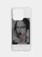 Багровый чехол для Xiaomi Redmi 12C, с принтом, с рисунком (Сяоми Редми 12С)