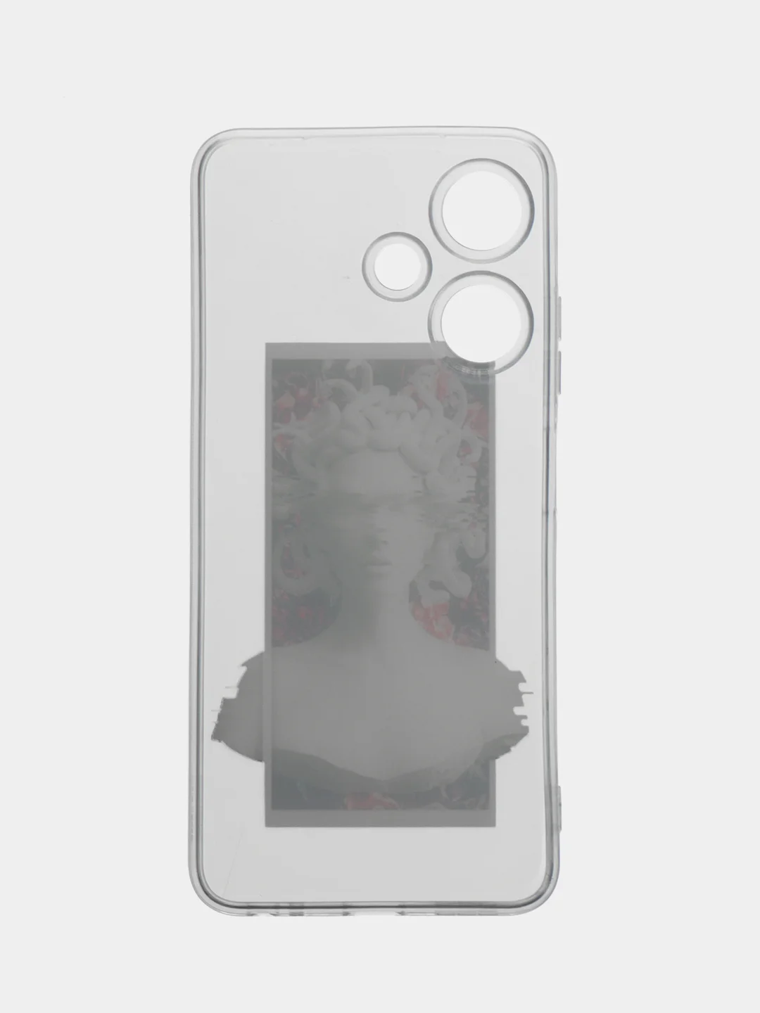 Аметистовый силиконовый чехол для Infinix HOT 30i (Инфиникс Хот 30 Ай), с принтом, с рисунком